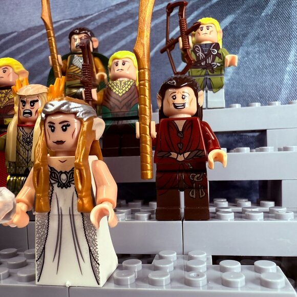 Lord of the Rings Custom Minifigures Lot of 10 - Picture 3 of 7